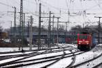 189 011-0 Fahrt in Richtung DF von DH kommend  ...