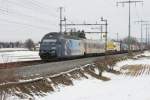 Re 465 001-6 f�hrt ...  Sandro Gadola 21.02.2009