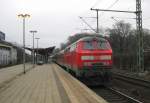 218 413-3 schiebt am ...  Lars Backhaus 21.02.2009