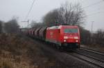 185 308-4 mit Ganzzug ...  Frederik Reuter 22.02.2009