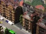 H�userzeile der Modelleisenbahnanlage in Spur N, der Eisenbahn Freunde - ...