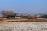 117 067 mit IC 79696 bei Mammendorf (11.01.2009)  ...