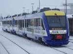 Ein VT 226 (Lint) der Veolia (Bayrische Regiobahn) am 20.02.2009 ... Ein VT 226 (Lint) der Veolia (Bayrische Regiobahn) am 20.02.2009 ...