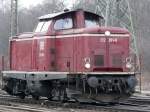 212 381-8 durchf�hrt K�ln-Gremberg ...  Dieter Schumacher 23.02.2009