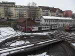 Triebzug RBDe 561 174, ein ehemaliger Seehas der Thurbo, steht ...