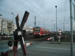 Eine S-Bahn quert die ...  Mario Hasch 25.02.2009