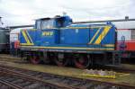 Ab und zu werden auch Leihloks im Freigel�nde des Eisenbahnmuseums ...