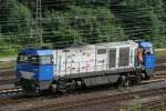 Vossloh G2000 in Duisburg-Entenfang ...  Niklas Eimers 26.02.2009