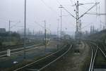 Nur die Gleise links nach Stockach und Friedrichshafen, sowie die ...
