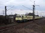 WLE21 mit einem Bierzug bei Ahlten.  ...