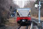 Berlin, 27.02.2009, S8 nach ...  Reinhard Zabel 27.02.2009