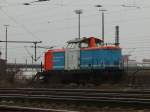 Eine BR 212 der NBE in Frankfurt Ost.  ...