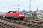 Mit 100km/h im Bhf Lichtenfels einfahrend
IC 73931 wird als Sandwich ...