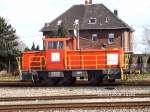 Solvay Lok.2 steht im Werk   ...
