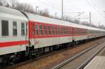 Jetzt fahren schon DB-Nachtzugwagen in planm��igen ICs! Gesehen in einem ...