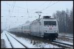 101 034 mit IC 2377 aus dem Ostseebad Binz konnte ...