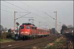 Die Dortmunder 110 457 (9180 6110 457-9 D-DB) ist zwischen ...
