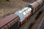 Im G�terzug von 145 ...  Martin Schneider 08.03.2009