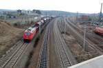 145 041 zieht am ...  Martin Schneider 08.03.2009