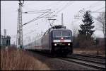 120 159-9 -M�rklin- f�hrt IC2356 nach D�sseldorf. Stralsund am ...