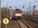 189 100-1 mit Schwesterlok ...  Christian Sch�rmann 09.03.2009