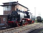 24 004 am Stellwerk in Chemnitz Hilbersdorf  ...