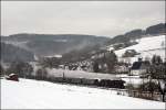 Dampflok der Baureihe 52 durchf�hrt mit dem Nikolauszug Benolpe in ...