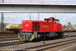 Eine MaK G 1206 ...  Philip Debes 13.03.2009
