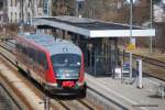 642 095-4 am 04.03.09 im Bahnhof Memmingen.  ...
