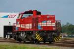 G 1000 der EVB verl�sst das Betriebsgel�nde in Bremerv�rde. 22.08.2008 ...