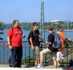 Hier mahl ein R�ckblick zum 1. Bahnbilder treffen aus Lindau ...