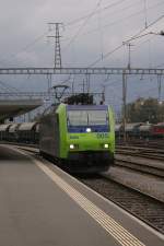 BLS 485005-3 als Lokomotivzug ...  G�rard - Nicolas Mannes 16.03.2009