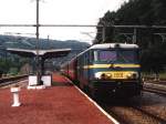 1501 mit IR 110 Luxembourg-Liers auf Bahnhof Trois Ponts am ... 1501 mit IR 110 Luxembourg-Liers auf Bahnhof Trois Ponts am ...