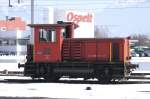 Rangier Traktor Tm II 8772 aufgenommen am 14.03.2006 in Sargans. ...