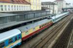 Der alte TEE-Speisewagen im ALEX. In den ALEX-Z�gen fungiert er ...