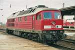 233 652-7 macht gerade Pause im Bahnhof von Gro�korbetha am ...