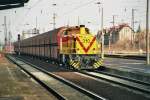 MaK G 1206 MEG 210 durchfährt am 13.03.2009 den Bahnhof ... MaK G 1206 MEG 210 durchfährt am 13.03.2009 den Bahnhof ...