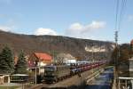 142 001 mit Autozug ...  Ulrich George 19.03.2009