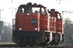 RBH Lok 825 zusammen mit RBH Lok 822 am 18.3.09 ...