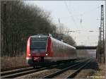 422 041-4 durchf�hrt Wanne-R�hlinghausen. ...  Klaus Muhs 20.03.2009