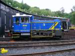 Eine Kleindiesellok der Mittelweserbahn ...  Daniel Siegele 21.03.2009