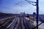 Talgo-Spurwechselanlage L�rida, Regelspurseite  ...  Falk Arnhold 18.02.2005
