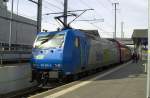 BLS 185 als schiebe Lok der Doppelstockwagen.14.03.2009 ... BLS 185 als schiebe Lok der Doppelstockwagen.14.03.2009 ...