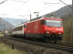 Re 460 115 vor ...  Lukas Buchmeier 23.03.2009
