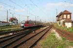 Regionalbahn nach Nossen mit 642 182-0 f�hrt am 12.9.2008 zwischen ...