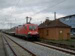 Die 182 017 am ...  Christian Maier 24.03.2009