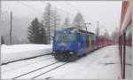 Ge 4/4 III 652 kommt uns mit einem RE in ...