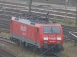 189 013-6 bei Rangierfahrten ...  Korbinian Eckert 26.03.2009