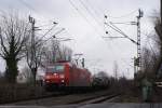 185 084-1 mit gem. GZ am Km 28,190 in D,dorf ...