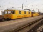 Der Gleismesszug 726 002-9 stand mit dem Netz Instandhaltung 725 ...